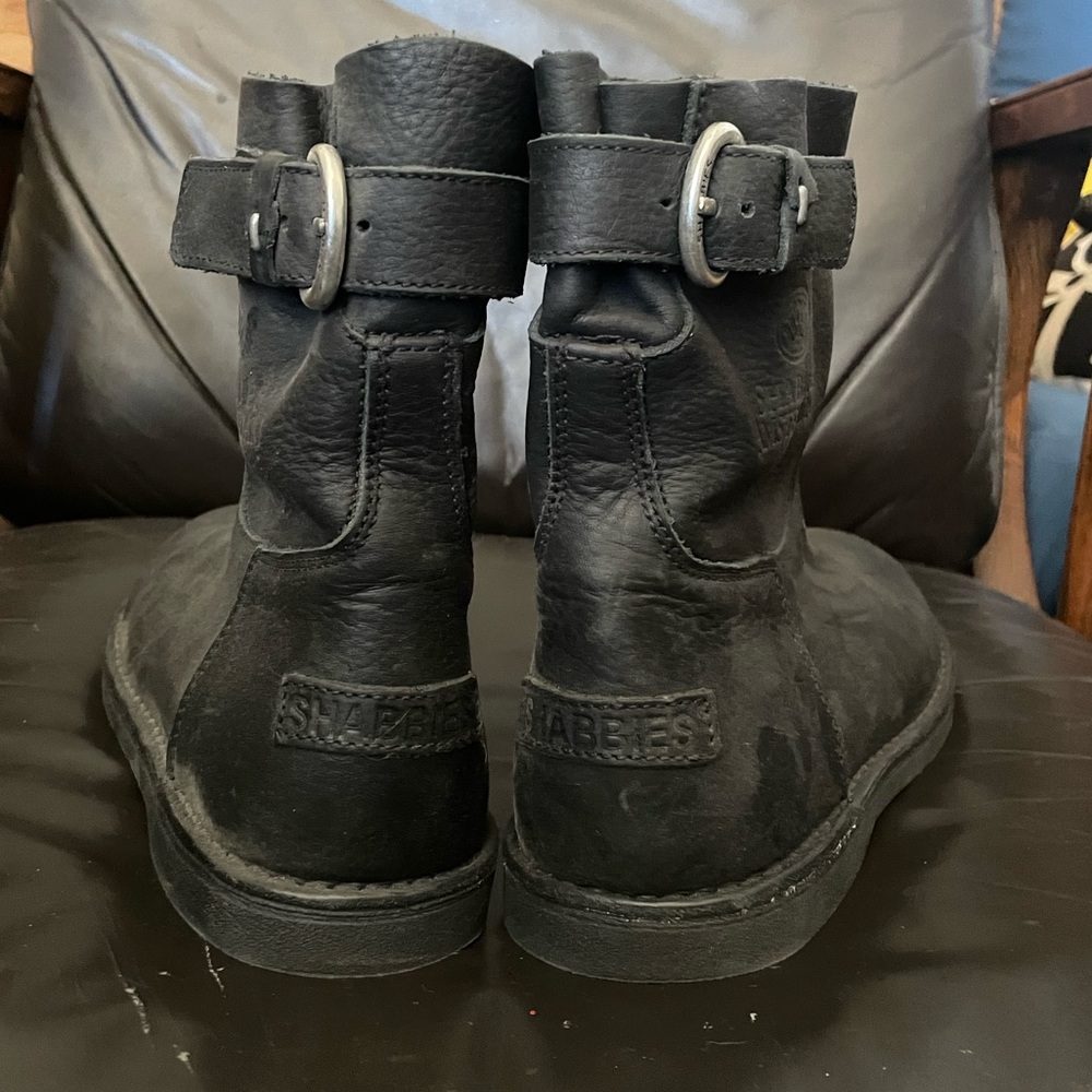 Shabbies Amsterdam Leather Boots - Picture 4 of 6